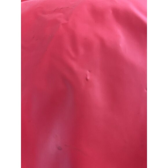 Misty Harbor Womens 1X Red Raincoat Flannel Line Any Weather Slicker Long Trench - Picture 13 of 15